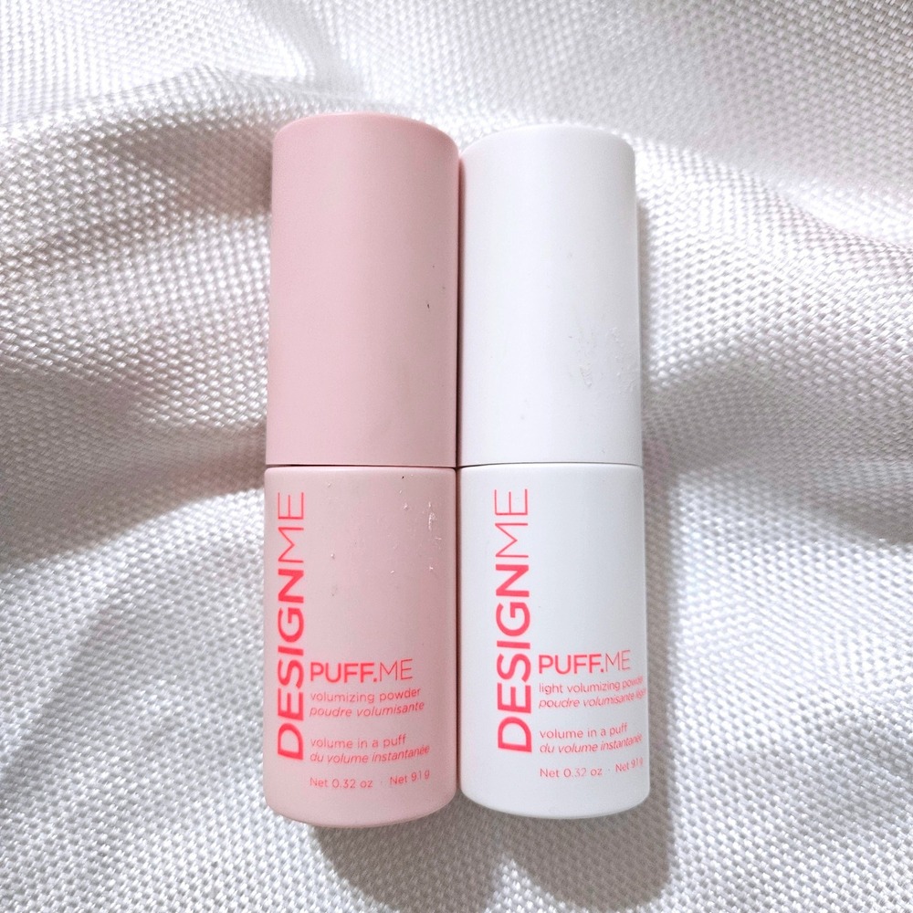 DESIGNME Puff.ME Volumizing Powder Set Original and Light 0.32oz Each Duo